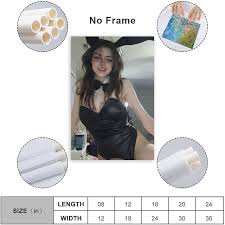 TTVISDY American Model Hannah Owo Sexy Body Portrait Canvas Print, 8x12  Inch, Unframed, Modern, Contemporary Style, Living Room Wall Art :  Amazon.ca: Home