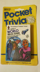 Read on for some hilarious trivia questions that will make your brain and your funny bone work overtime. Amazon Com Hoyle Bolsillo Trivia Cards Series 4 World Juego De Preguntas 1984 Juguetes Y Juegos