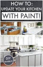 Looking for kitchen countertop options? Diy Kitchen Makeover On A Budget Giani Granite Countertop Paint Kits Transform Existing Counters To The Look Kitchen Diy Makeover Kitchen Makeover Diy Kitchen