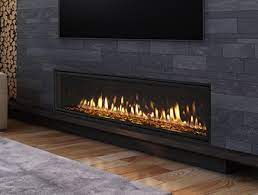 A fireplace or hearth is a structure made of brick, stone or metal designed to contain a fire. Gas Fireplaces Heatilator Gas Fireplaces