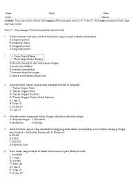 Maybe you would like to learn more about one of these? Latihan Geo Ting 1 Unit 14 Kepentingan Tumbuh Tumbuhan Semula Jadi