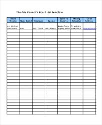 Excel Roster Template 6 Free Excel Documents Download