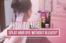 Splat offers multiple ways to color your hair without bleach, nourish your hair, and retain its integrity and health instead of breaking it down. How To Use Splat Hair Dye Without Bleach