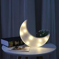 Affiliate Link Vimlits Lovely Moon Led Night Lights Warm White 8 Led Lights For Kids Children Sweet Nursery Room In 2020 Nursery Room Decor Barn Decor Led Night Light