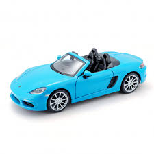 With an iconic and aerodynamic look, this car is a vehicle that will grab stares from everyone. 1 24 Porsche 718 Boxster 1 24 Model Cars Bburago Model Cars Modelling Technology Brands Products Www Bauer Spielwaren De