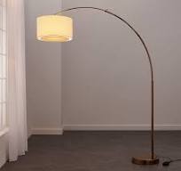 Big Dipper Arc Brass Floor Lamp + Reviews | CB2