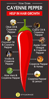 Some people have certain doubts about this natural remedy. Cayenne Pepper For Hair Growth Recipe