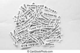 The aesthetic appeal of the written language emerged as a major theme across the board. Love Multilingual Word Love Word Cloud Printed On Paper Different Languages Canstock