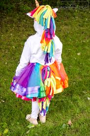 Continue to 4 of 10 below. Diy Unicorn Hoodie Costume With Rainbow Tutu Tutorial Unoriginal Mom