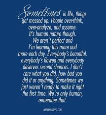 Check spelling or type a new query. True Love Quotes Second Chance Quotesgram