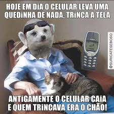 Tentando quebrar um nokia (tijolão)conseguimos? Suricate Antigamente Que Era Bom Facebook