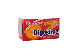Papadopoulos Greek Digestive Whole Wheat Flour Snack Biscuits Cookies