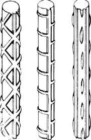 Depending on volume, a #3 10 mm plain black steel grade 40 rebar can be 1/3 the cost of a #3 10mm fiberglass rebar. Deformed Reinforcing Bar Article About Deformed Reinforcing Bar By The Free Dictionary