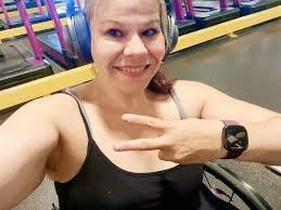 Who worked out at the gym today?