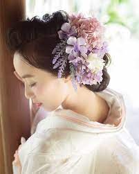 白無垢に似合う洋髪アレンジまとめ marry マリー bridal hair japan wedding japanese wedding