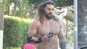 We are just a fan site to show our support. Jason Momoa Goes Shirtless Covers Himself With Hand Sanitizer Tuna Hollywood Life Bollywood Trendy
