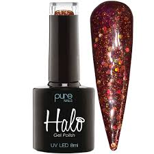Soak off gel nail polish: Halo Gel Polish All Wrapped Up 2020 Holiday Led Uv Gel Polish Collection Mince Pie 8ml N2635