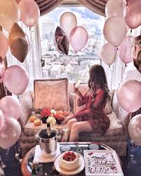 Image May Contain 1 Person Table And Indoor 27th Birthday Decorations Birthday Decorations Birthday Cake With Candles
