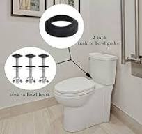 FinFuture 2-Inch Toilet Flush Valve Dual Flush Valve Replacement with Push  Button Converter Toilet Tank to Bowl Bolt Kits Water-Saving Toilet Repair  ...