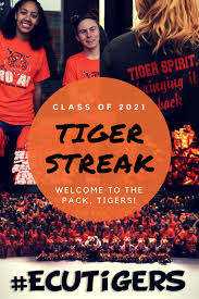 Hey Ecutigers We Loved Having The Incoming Freshman Class Join Us This Year For Tiger Streak Let S Make Thi Looking Forward To Seeing You Streak Scholastic