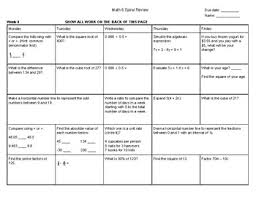 Most scores for exams taken in administration 3 and administration 4 will be available by august 16. 6th Grade Math Spiral Review Semester 2 Weeks 1 8 Answer Key Included