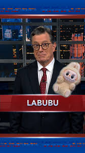 Labub-WHO?!, #Colbert #Labubu | The Late Show with Stephen Colbert |  Facebook