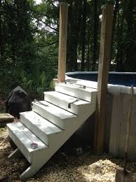 What is the best ladder for an above ground pool? Above Ground Pool Steps Hometalk