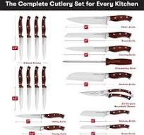 Master Maison 19-Piece Kitchen Knife Set, Walnut