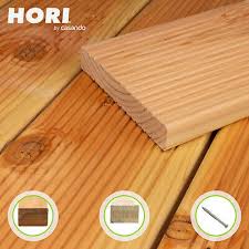 Besonderheiten von wpc terrassendielen wpc dielen zeichnen sich vor allem durch ihre standfestigkeit bei den verschiedensten klimatischen verhältnissen aus. Terrassendiele Holz Douglasie Massiv Komplettset Komplettbausatz 5 100 M Eur 1 29 Picclick De