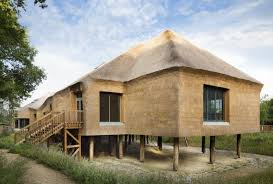 Museum Biodiversity Research Center By Guinee Potin Architectes Architecture Pole Barn Homes Cob House