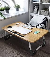 Foldable Laptop Bed Table Lap Desk Stand Serving Tray Amazon Co Uk Electronics In 2020 Laptop Table For Bed Bed Table Lap Desk