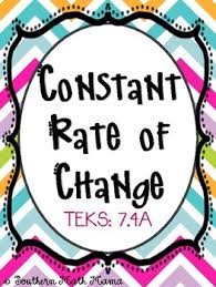 Find the unit rate to determine the constant rate of change. Constant Rate Of Change Worksheet Teachers Pay Teachers