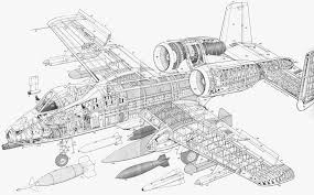 100% free airplane and fighter aircraft coloring pages. Fairchild Republic A 10 Thunderbolt Ii Blueprint Download Free Blueprint For 3d Modeling