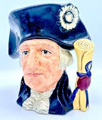 Vintage Royal Doulton Large George Washington Jug Celebrate 250th Birth  Year #30