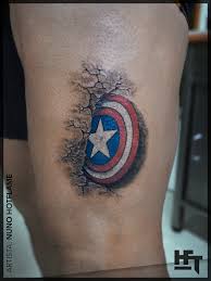 Captain america's shield is a primary defensive and offensive weapon, previously used by steve rogers. Tattoo Uploaded By Hot Flame Tattoo Captain America Shield 749588 Tattoodo