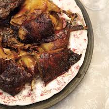 Canard Roti Au Miel Ricardo Recipe Roasted Duck Recipes Roast Duck Duck Confit Recipe