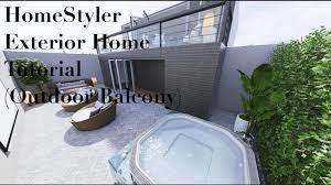 If you want to create an outdoor space with homestyler, for example a garden, you need to follow these simple steps:1. Homestyler Exterior Balcony Terrace Tutorial Youtube