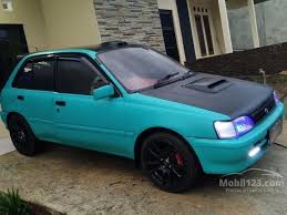トヨタ・スターレット, toyota sutāretto) is a subcompact car manufactured by toyota from 1973 to 1999, replacing the publica. Jual Mobil Toyota Starlet 1991 1 5 Di Jawa Tengah Manual Compact Car City Car Hijau Rp 54 000 000 2787455 Mobil123 Com