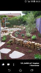 Beetumrandung Garten Rustikaler Garten Garten Deko