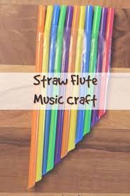 Make A Straw Windpipe From Straws With This Music Crafts For Kids Music Crafts Fun Diy Crafts Green Crafts For Kids