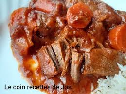 Le Coin Recettes De Jos Cubes De Bœuf Sauce Chili Mijoteuse Recipes Food Meat
