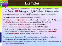 See the translation of disebabkan with audio pronunciation, conjugations, and related words. 16 Noun Clauses Yosa A Alzuhdy English Dept