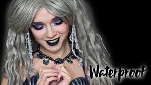 GOTH MERMAID MAKEUP TUTORIAL (Waterproof) inspired by Mermaid Phantom -ft.  Moonlight Mermaid Makeup