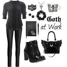 Corporate Goth Casual Goth Corporate Goth Outfit Inspirations