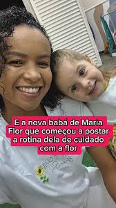 E a nova babá de Maria Flor que começou a postar a rotina dela de cuidado  com a flor 👀, #reels #curiosidades #legal #virginiafonseca #mariaflor