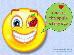 She's the apple of his eye.. The Apple Of My Eye Hagar Language School