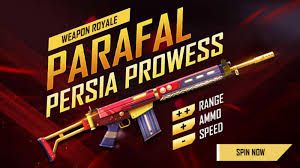 You can choose from various sniper rifles, smgs, assault rifles and shotguns. How To Get The Parafal Persia Prowess In Free Fire Weapon Royale Firstsportz