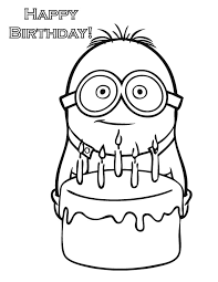 Minion Coloring Pages Minion Coloring Pages Minions Coloring Pages Birthday Coloring Pages