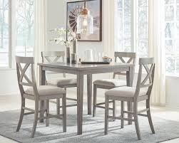 Parellen Counter Height Dining Table In 2020 Grey Dining Tables Dining Room Table Counter Height Dining Room Tables