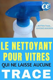 Le Nettoyant Pour Vitres Maison Qui Ne Laisse Aucune Trace Nettoyer Vitres Nettoyant Pour Vitres Maison Produit De Nettoyage Faits Maison
